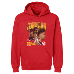 Jalen Johnson Atlanta Hawks Collage WHT (ONLINE ORDER ONLY)
