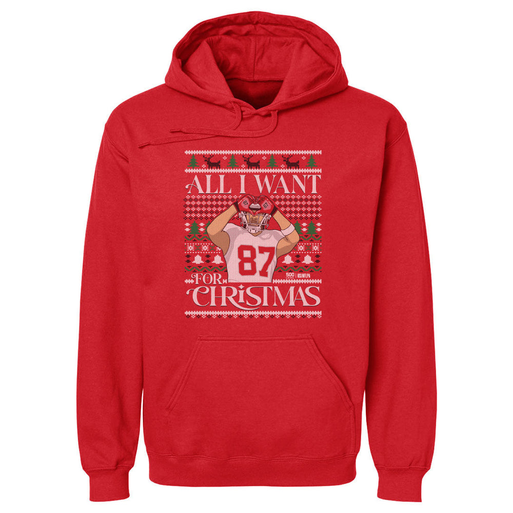 Travis Kelce Kansas City Ugly Sweater WHT (ONLINE ORDER ONLY)