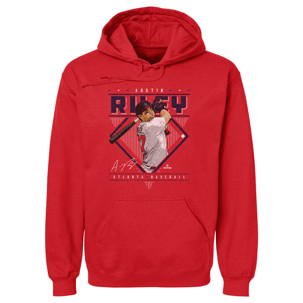 Austin Riley Atlanta Diamond Name WHT (ONLINE ORDER ONLY)