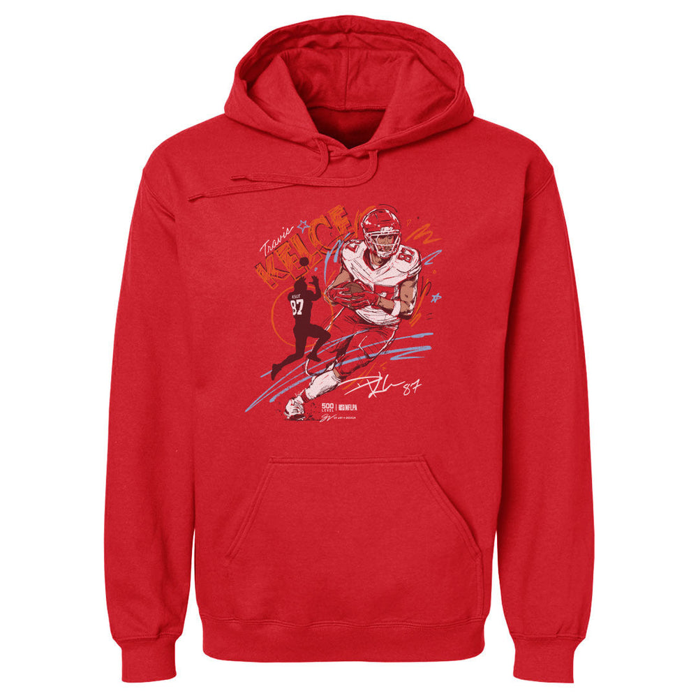 Travis Kelce Kansas City Scribble WHT (ONLINE ORDER ONLY)