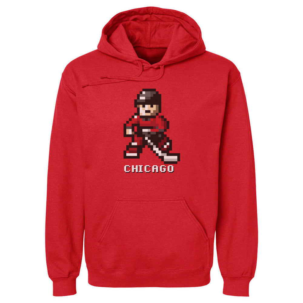 Chicago Hockey 8-bit WHT (ONLINE ORDER ONLY)