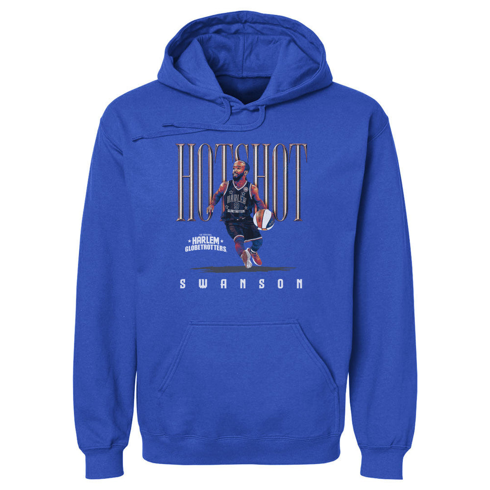 Hot Shot Swanson Harlem Globetrotters Nickname WHT (ONLINE ONLY)