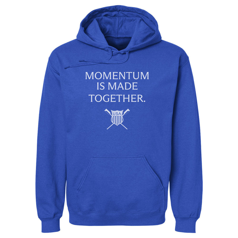 USRowing Momentum Is Made Together WHT (ONLINE ORDER ONLY)