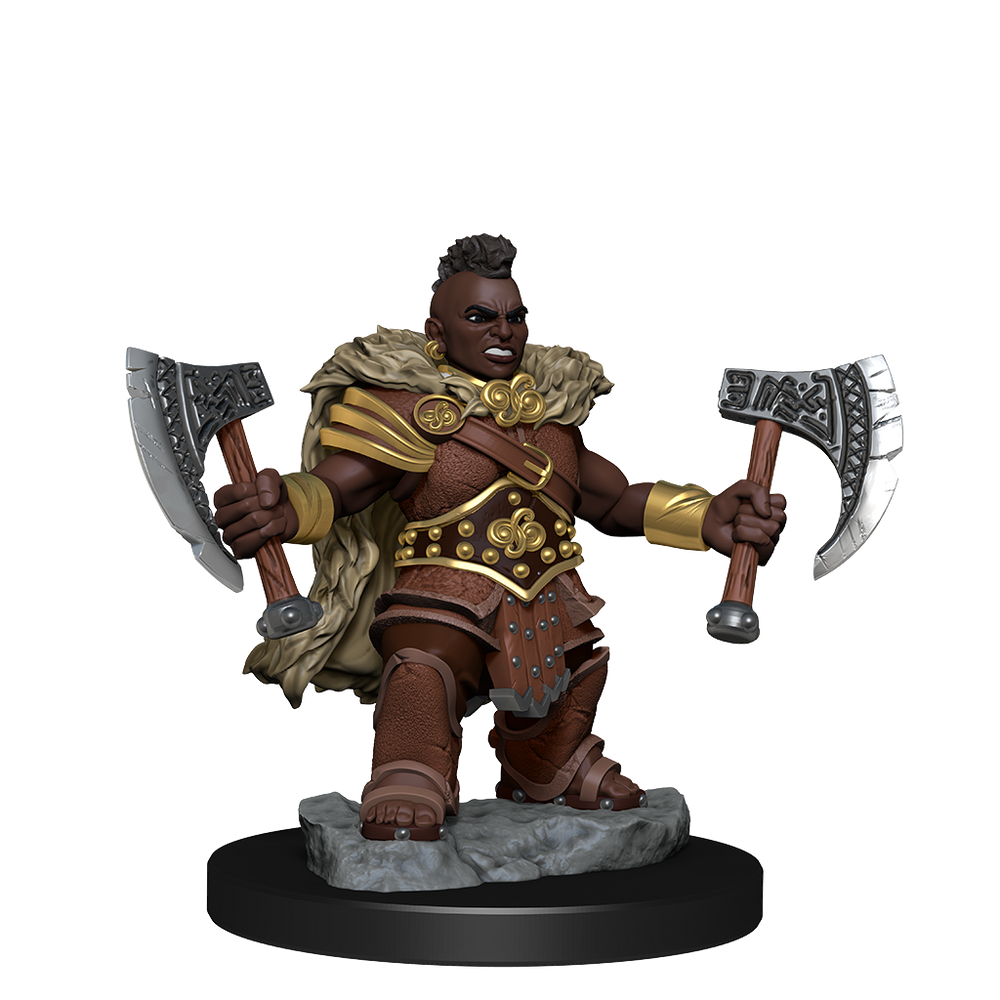 D&D: Frameworks - Dwarf Barbarian Female