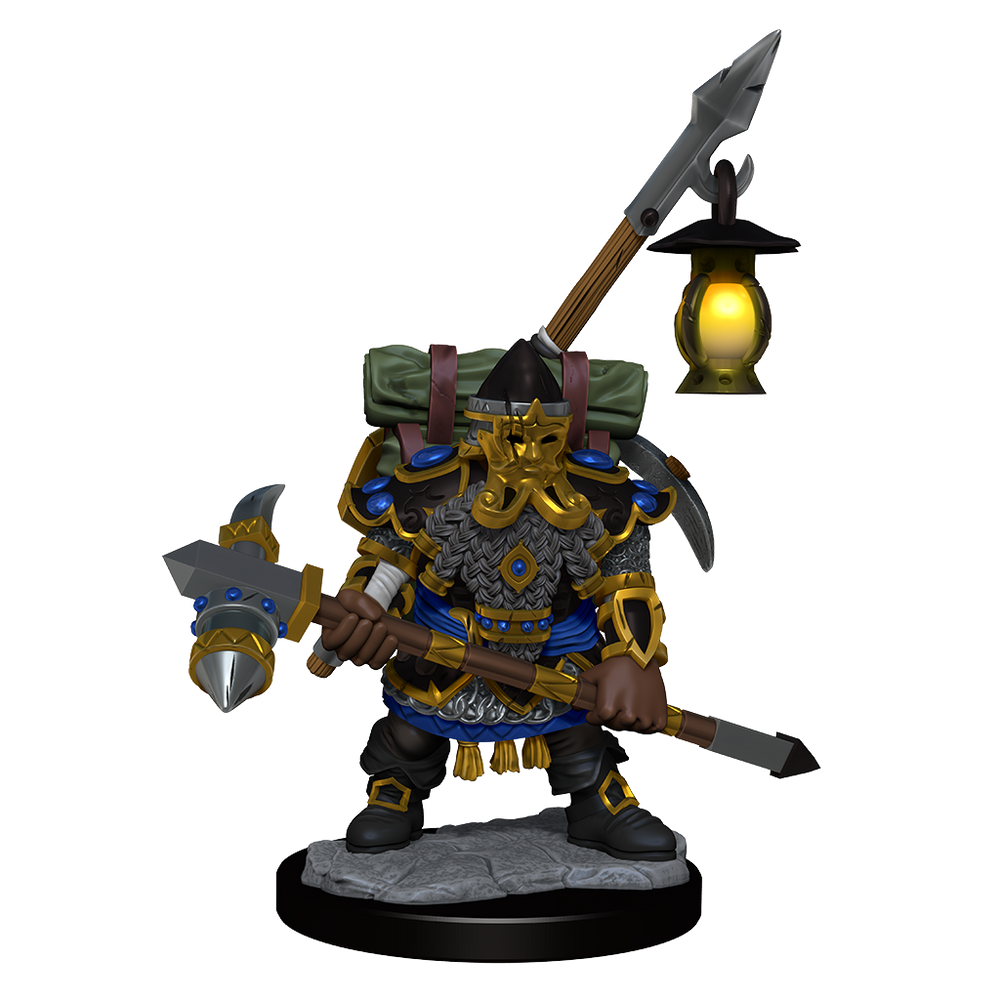 D&D: Frameworks - Dwarf Fighter Male