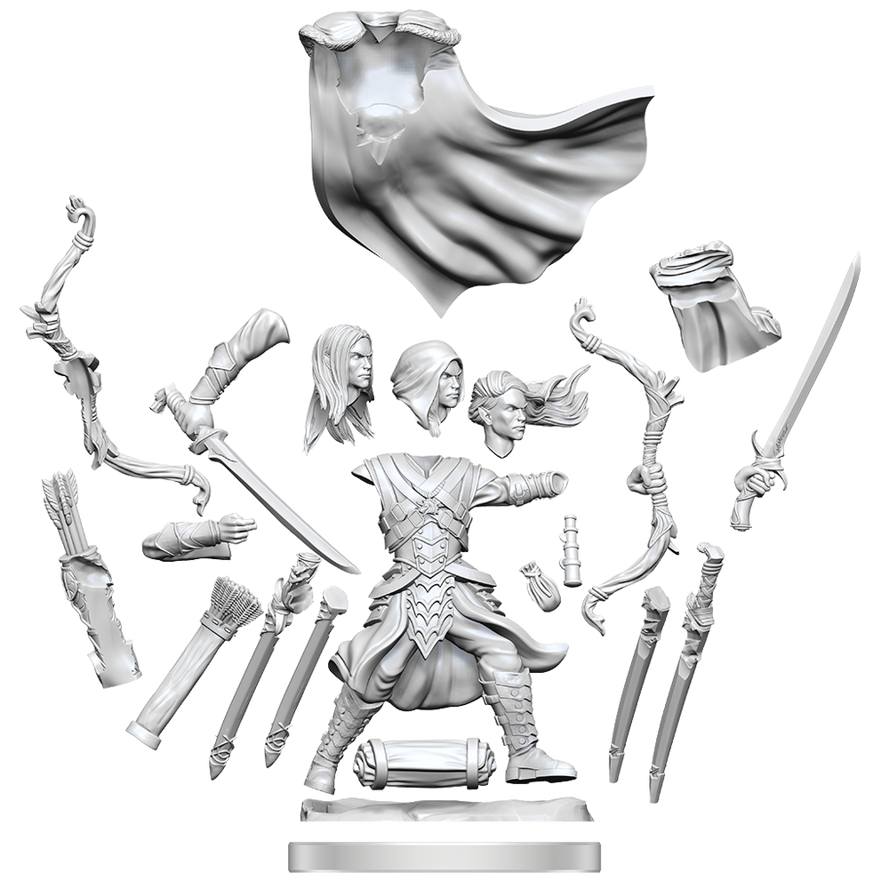 D&D: Frameworks - Elf Ranger Male (ONLINE ORDER ONLY)