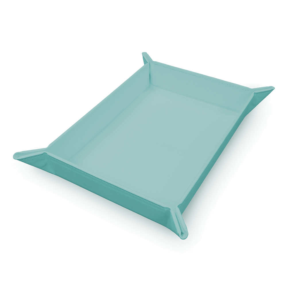 Vivid Magnetic Folding Dice Tray - Light Blue