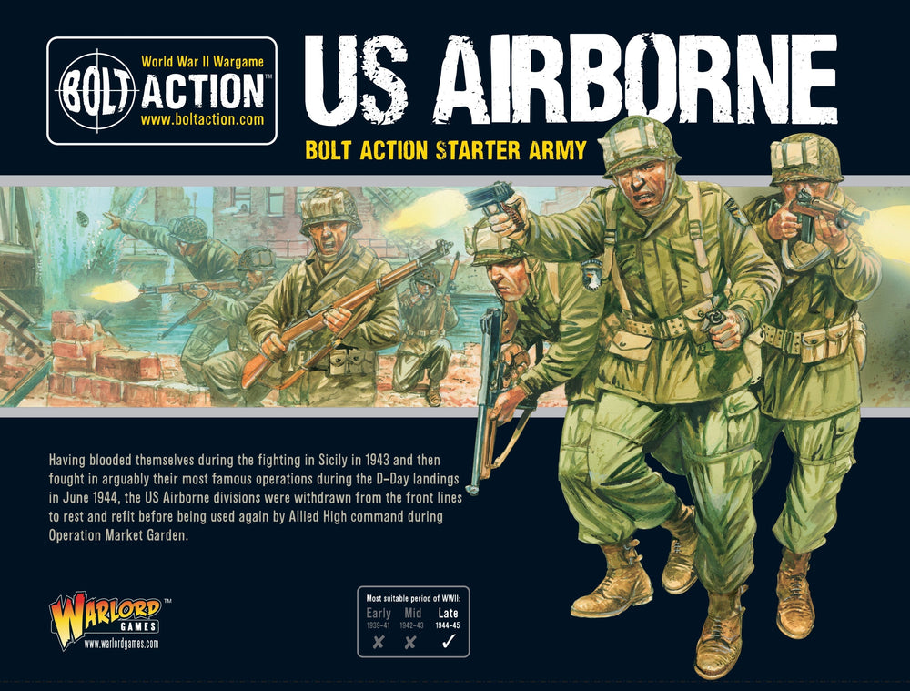 Bolt Action: US Airborne Starter Army (ONLINE ORDER ONLY)