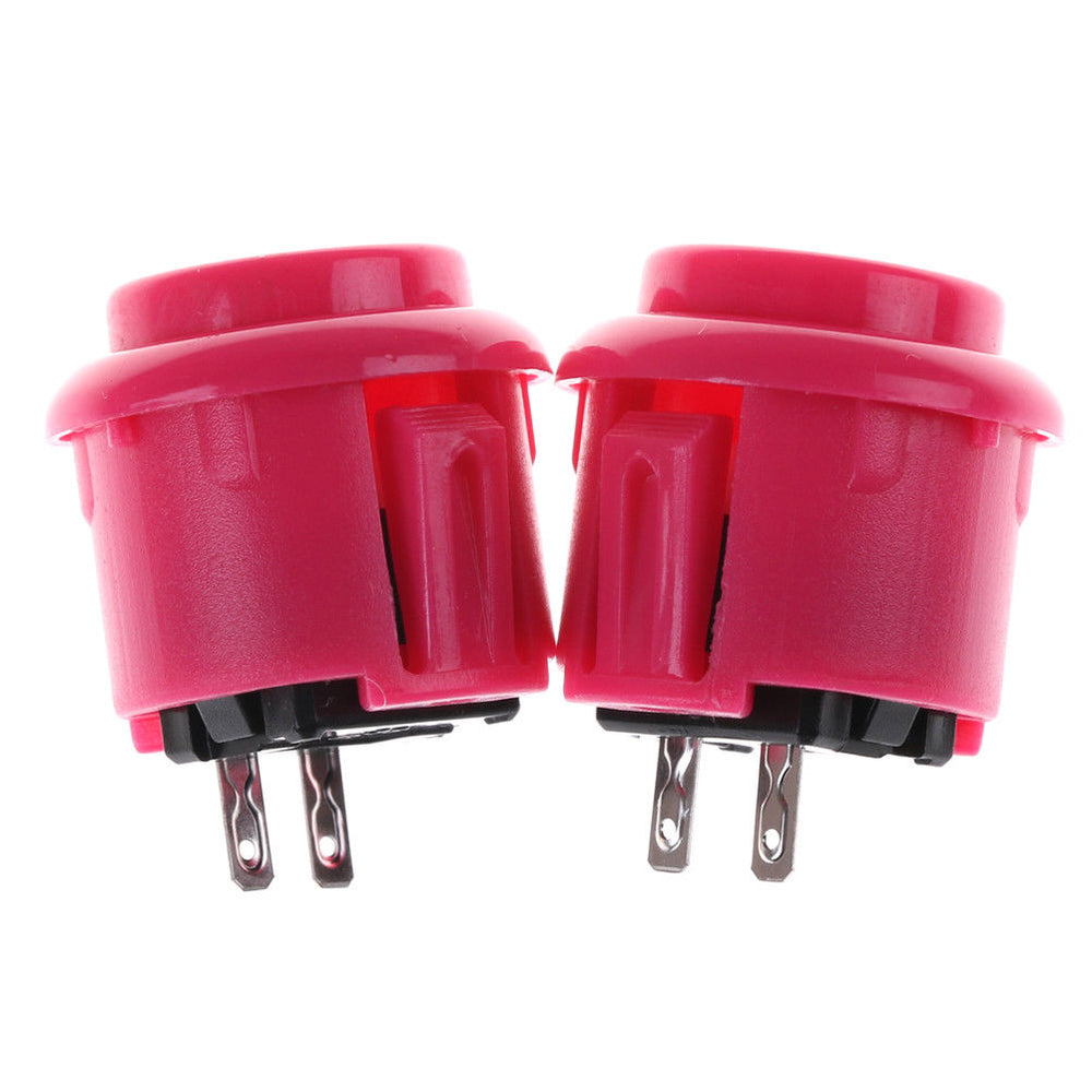 5pcs 24mm Push Button for Arcade Game Joystick Controller  Multi Colors (Online Only)
