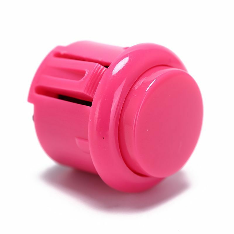 5pcs 24mm Push Button for Arcade Game Joystick Controller  Multi Colors (Online Only)