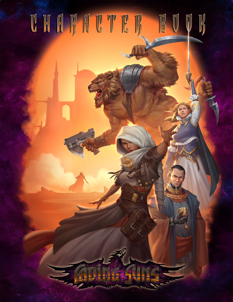 Fading Suns RPG: Character Book (ONLINE ORDER ONLY)