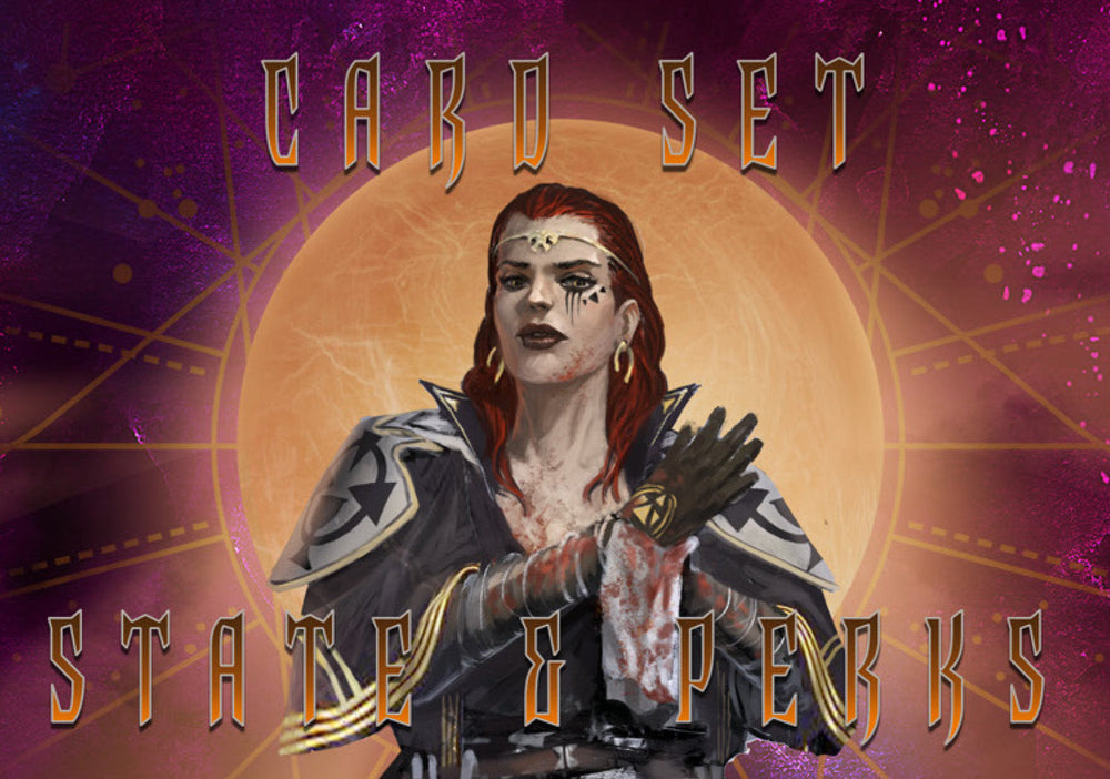 Fading Suns RPG: State & Perk Card Set (ONLINE ORDER ONLY)