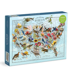 USA State Birds 1000 Piece Jigsaw Puzzle Galison (ONLINE ORDER ONLY)