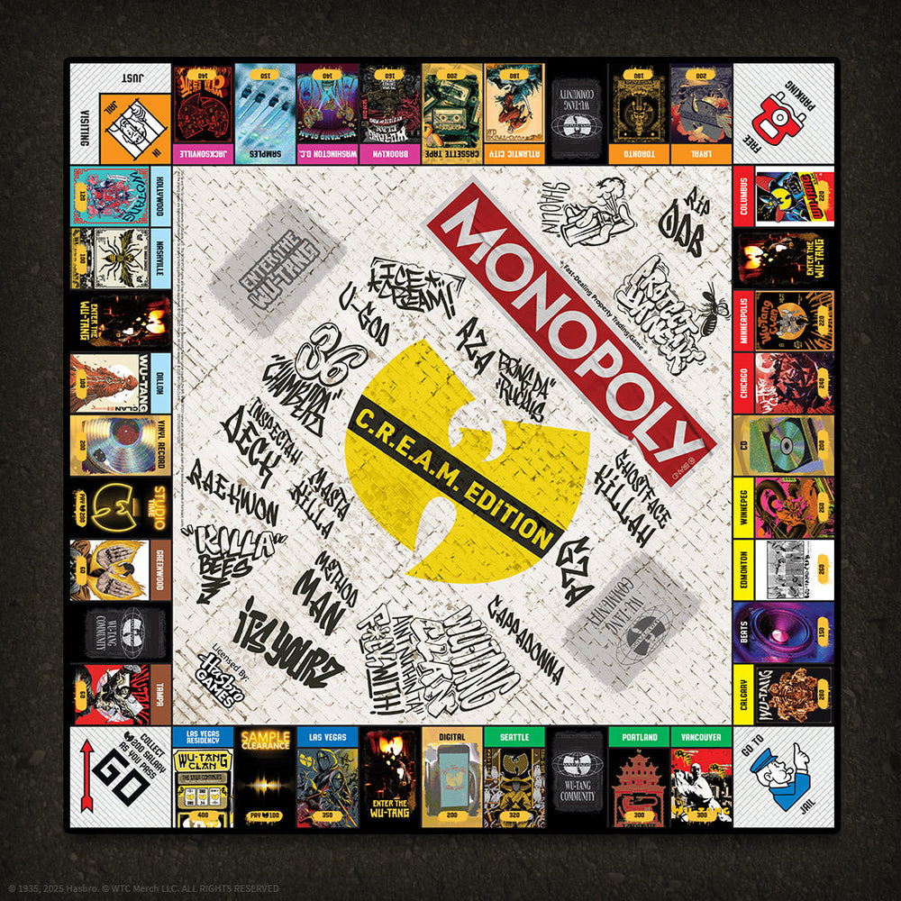 Monopoly: Wu-Tang Clan (ONLINE ORDER ONLY)