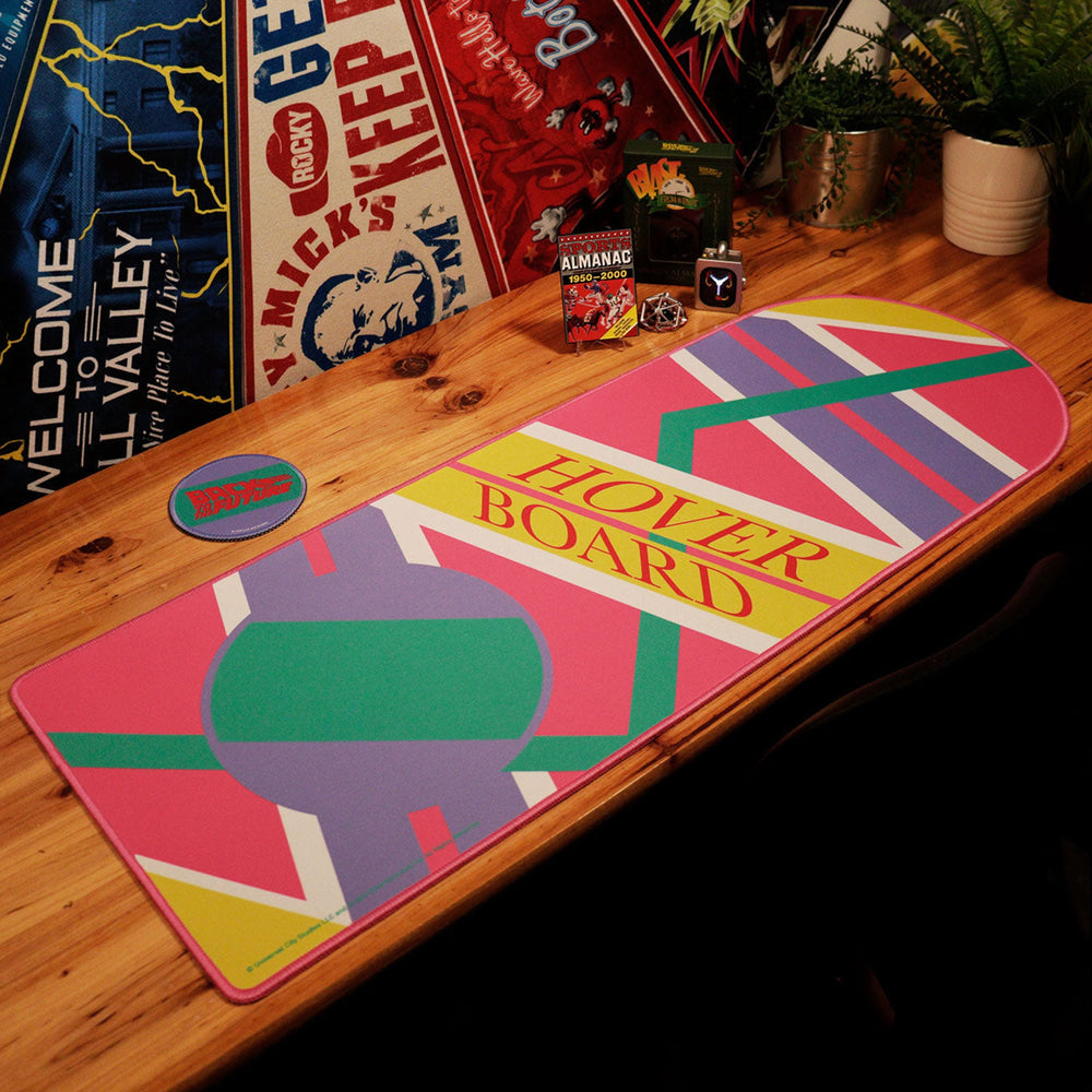 Back to the Future Part II XL Hoverboard Desk Pad and Coaster Set (ONLINE ORDER ONLY)