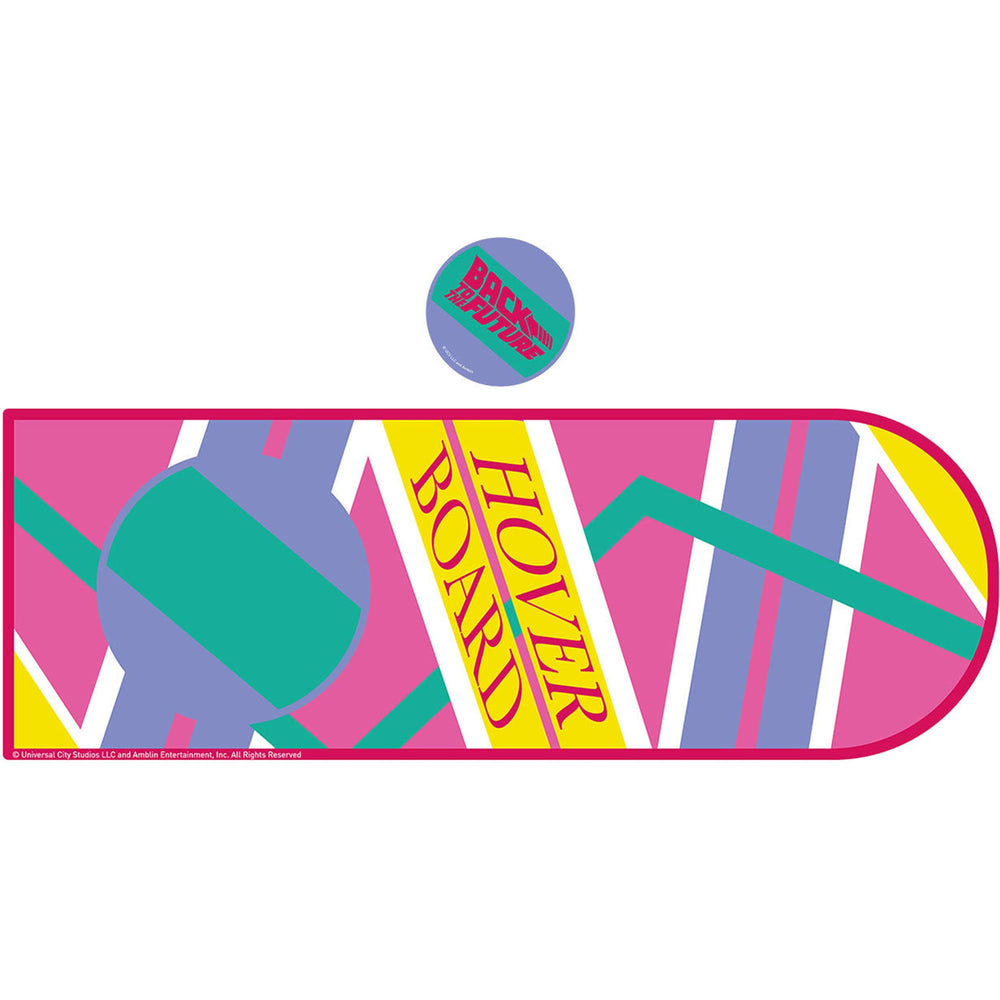 Back to the Future Part II XL Hoverboard Desk Pad and Coaster Set (ONLINE ORDER ONLY)