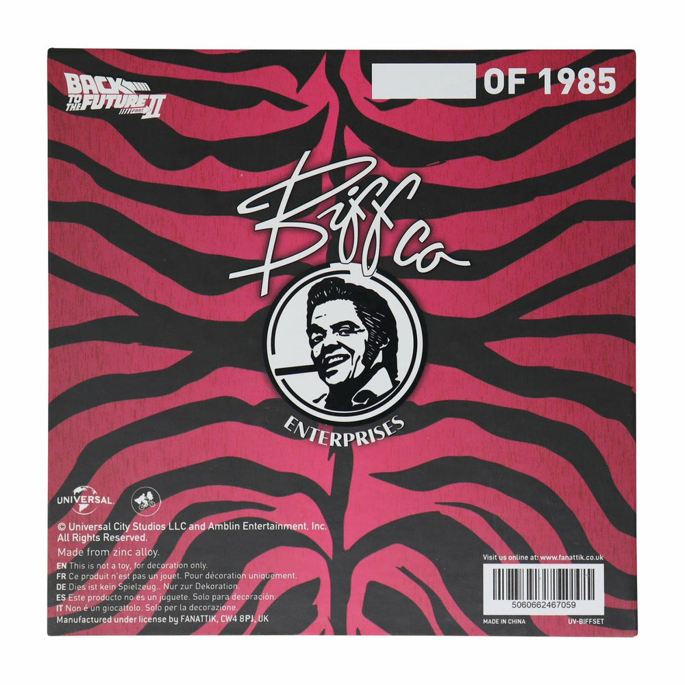 Back to the Future Part II Limited Edition Biff Tannen's Pleasure Paradise "Welcome to Paradise" Gift Box (ONLINE ORDER ONLY)