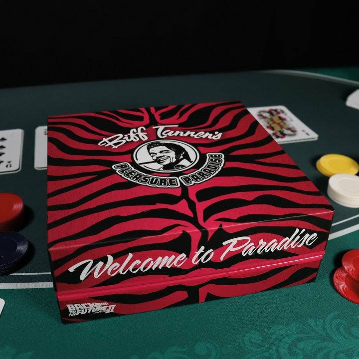 Back to the Future Part II Limited Edition Biff Tannen's Pleasure Paradise "Welcome to Paradise" Gift Box (ONLINE ORDER ONLY)