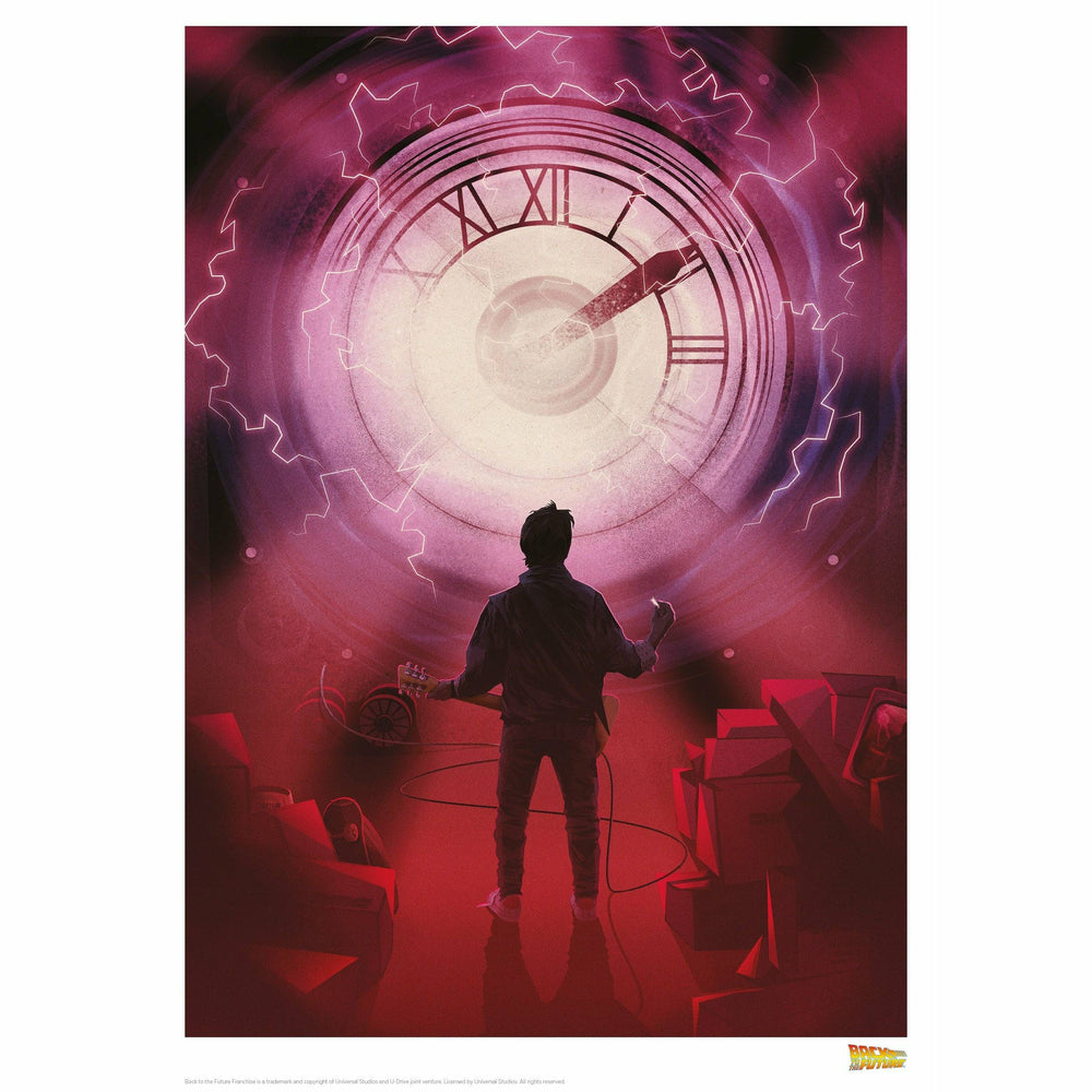 Back to the Future "Too Darn Loud" Limited Edition Commemorative Print (ONLINE ORDER ONLY)