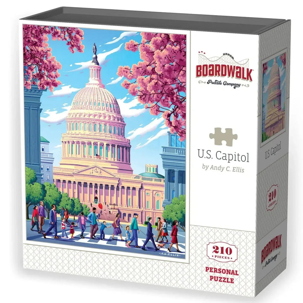 U.S. Capitol 210 Piece Jigsaw Puzzle Boardwalk (ONLINE ORDER ONLY)