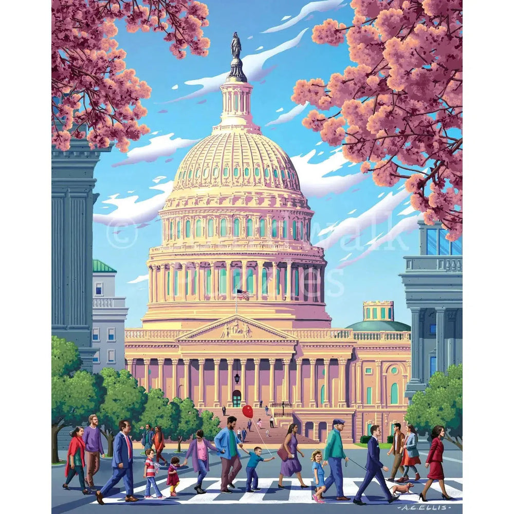 U.S. Capitol 500 Piece Jigsaw Puzzle Boardwalk (ONLINE ORDER ONLY)