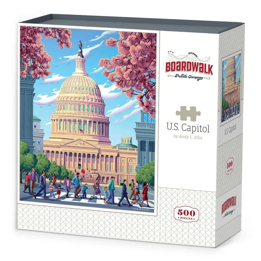 U.S. Capitol 500 Piece Jigsaw Puzzle Boardwalk (ONLINE ORDER ONLY)