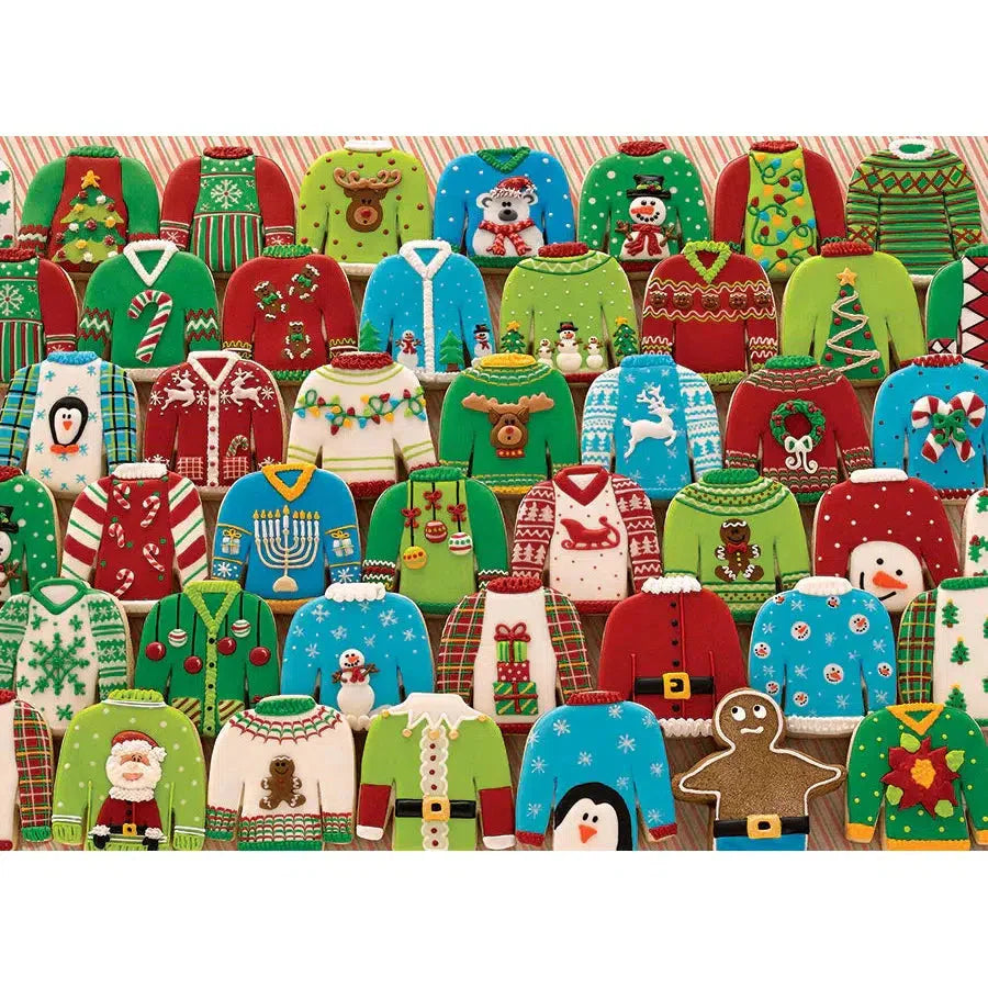 Ugly Xmas Sweaters 1000 Piece Jigsaw Puzzle Cobble Hill (ONLINE ORDER ONLY)