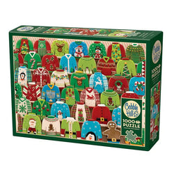 Ugly Xmas Sweaters 1000 Piece Jigsaw Puzzle Cobble Hill (ONLINE ORDER ONLY)