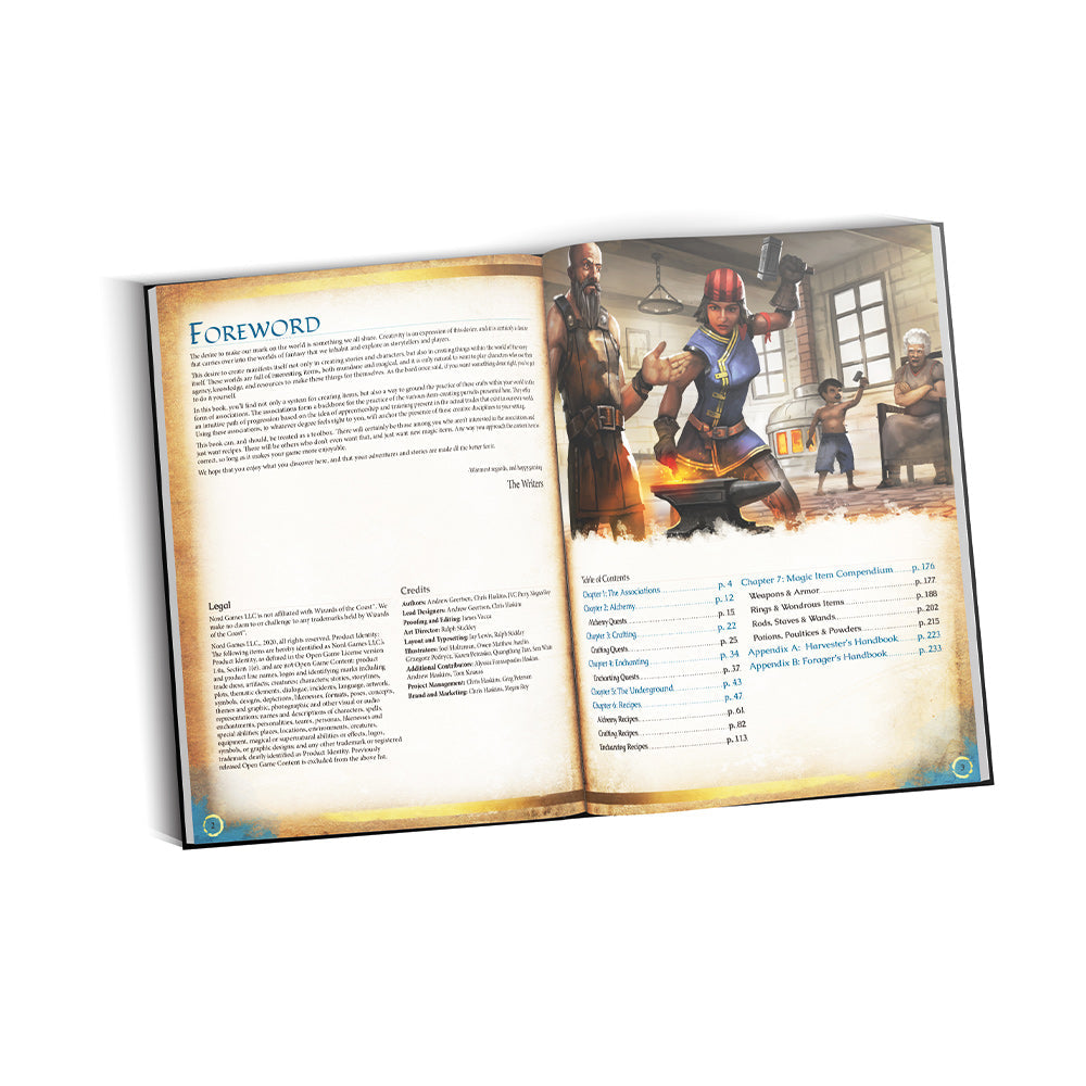 Alchemy, Crafting & Enchanting Hardcover (5E) (ONLINE ORDER ONLY)
