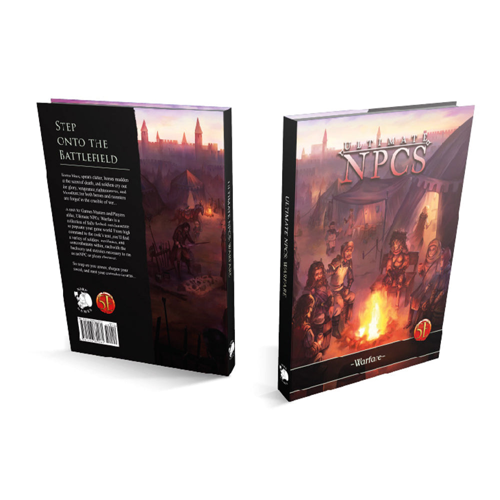 Ultimate NPCs: Warfare Hardcover (5E) (ONLINE ORDER ONLY)