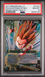 2017 DRAGON BALL SUPER 1 PRDGS STRK SS GOTENKS #P-027 - PSA 10 (Online Order Only)