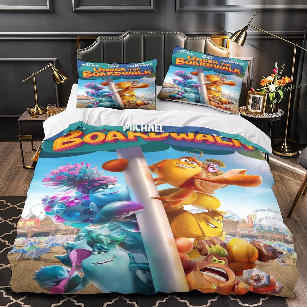 Under The Boardwalk Bedding Set Quilt Duvet Cover Without Filler (Online Order Only)