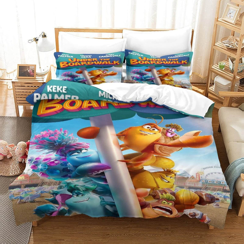 Under The Boardwalk Bedding Set Quilt Duvet Cover Without Filler (Online Order Only)