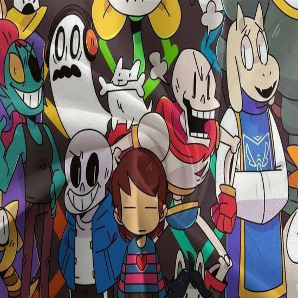 Undertale Bedding Set Pattern Quilt Cover Without Filler (Online Order Only)