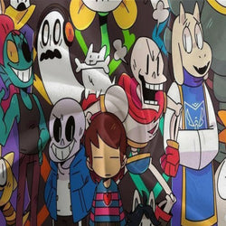 Undertale Bedding Set Pattern Quilt Cover Without Filler (Online Order Only)