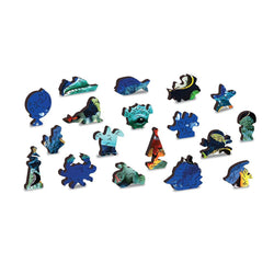 Underwater Adventures 400 Piece Wood Jigsaw Puzzle Wooden City (ONLINE ORDER ONLY)