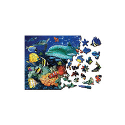Underwater Adventures 400 Piece Wood Jigsaw Puzzle Wooden City (ONLINE ORDER ONLY)