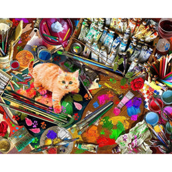 Unexpected Mews 1000 Piece Jigsaw Puzzle Springbok (ONLINE ORDER ONLY)