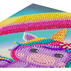 Unicorn Smile Crystal Art Notebook Kit Craft Buddy (ONLINE ORDER ONLY)