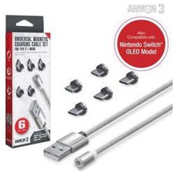 Universal Magnetic Charging Cable Set 6 Pcs (Online Order Only)