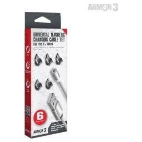 Universal Magnetic Charging Cable Set 6 Pcs (Online Order Only)