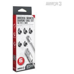 Universal Magnetic Charging Cable Set 6 Pcs (Online Order Only)