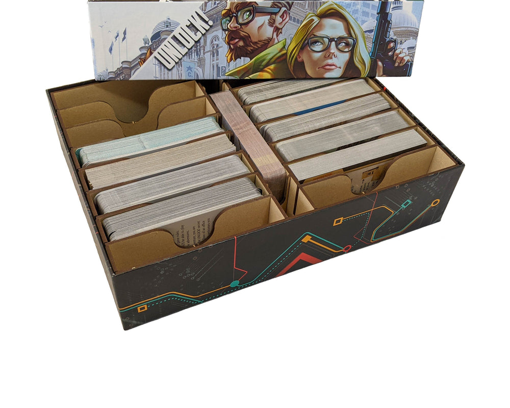Unlock! Board Game Organizer Insert (ONLINE ORDER ONLY)