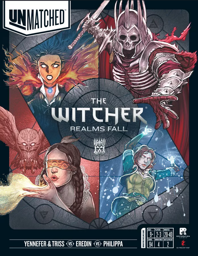 Unmatched: The Witcher – Realms Fall (ONLINE ORDER ONLY)