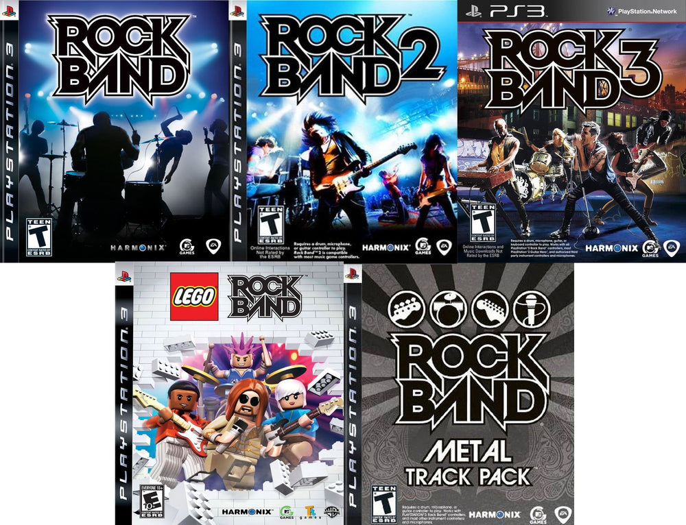 Rock Band Bundle (Playstation 3) (ONLINE ORDER ONLY)
