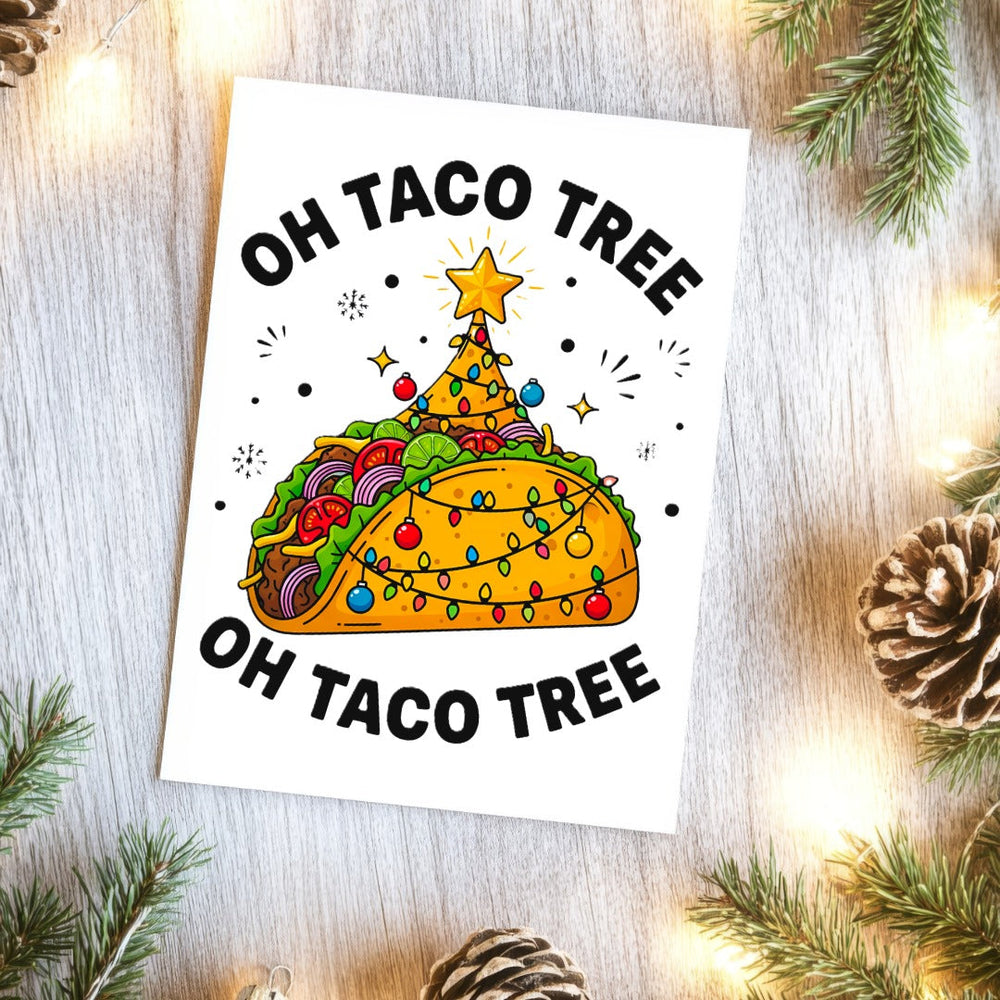 Oh Taco Tree Christmas Card (ONLINE ORDER ONLY)