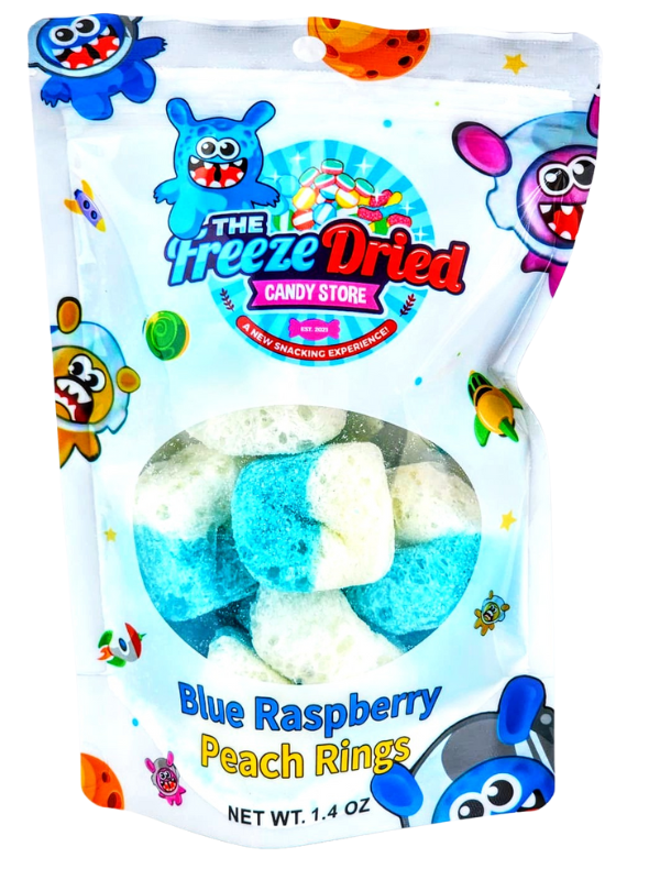 Blue Raspberry Peach Rings (ONLINE ORDER ONLY)