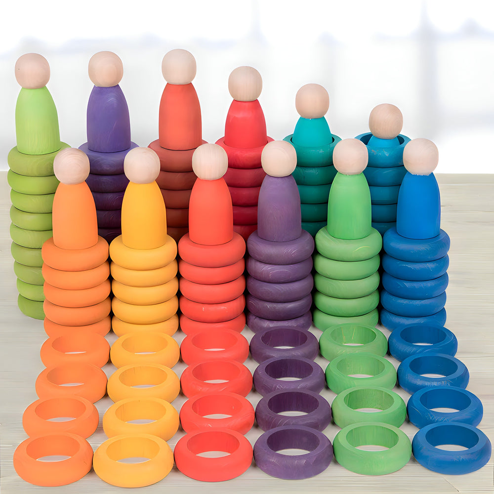 Rainbow Rings, Coins and Nins Pretend Play Toys (ONLINE ORDER ONLY)