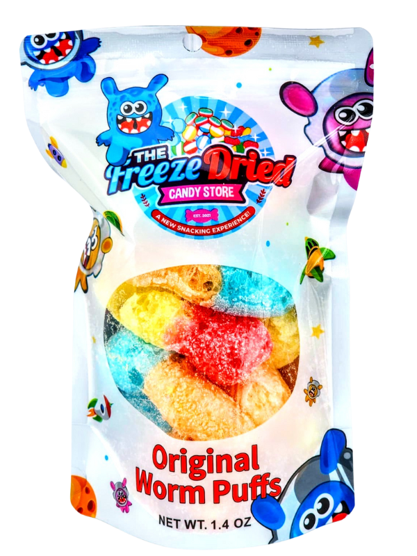 Original Worm Puffs (ONLINE ORDER ONLY)