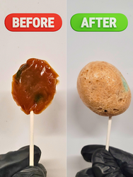 Freeze Dried Caramel Apple Pops (ONLINE ORDER ONLY)